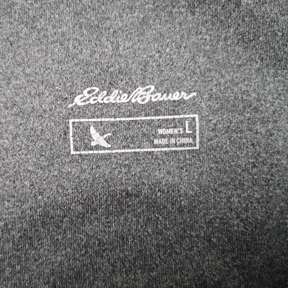 Eddie Bauer Ladies Size Large Dark Grey Wide Waistband Athletic / Yoga Pants - Picture 3 of 10